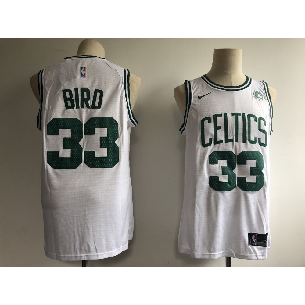 Elite Boston Celtics 33 Jersey White - NBA Collection