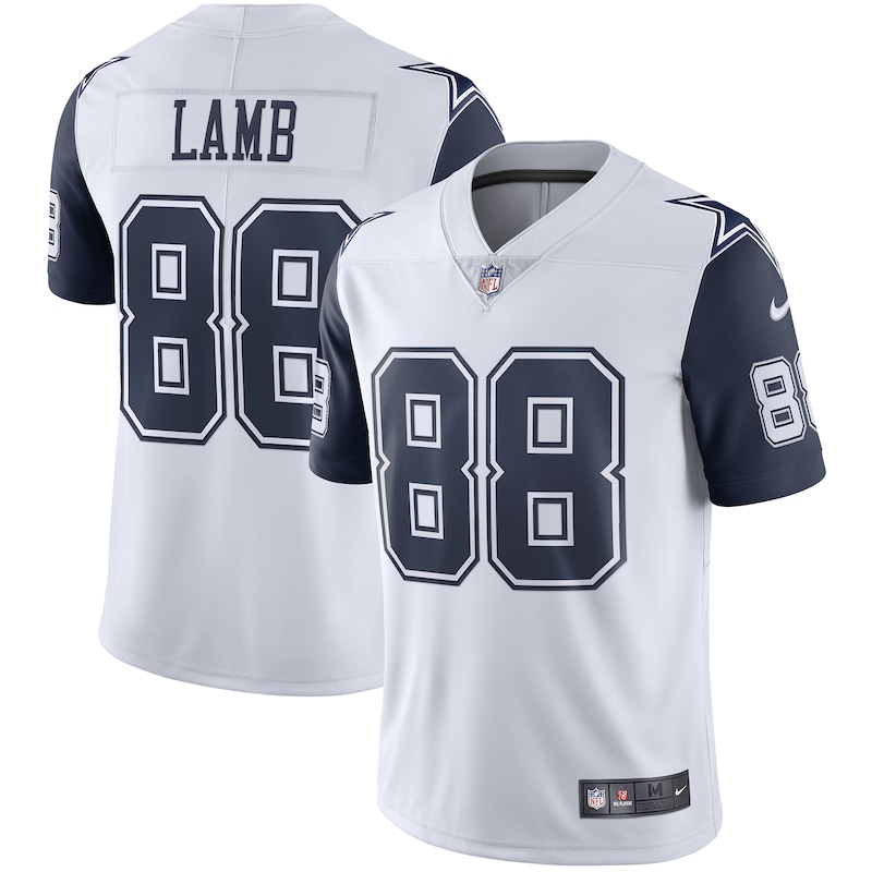 None CeeDee Lamb DAL Cowboys Retro Game-Ready Jersey for NFL Fans