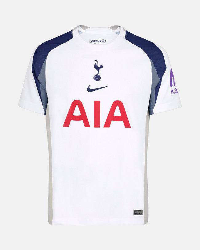 Tottenham Hotspur Home Soccer Jersey 2025/26 Authentic Kit