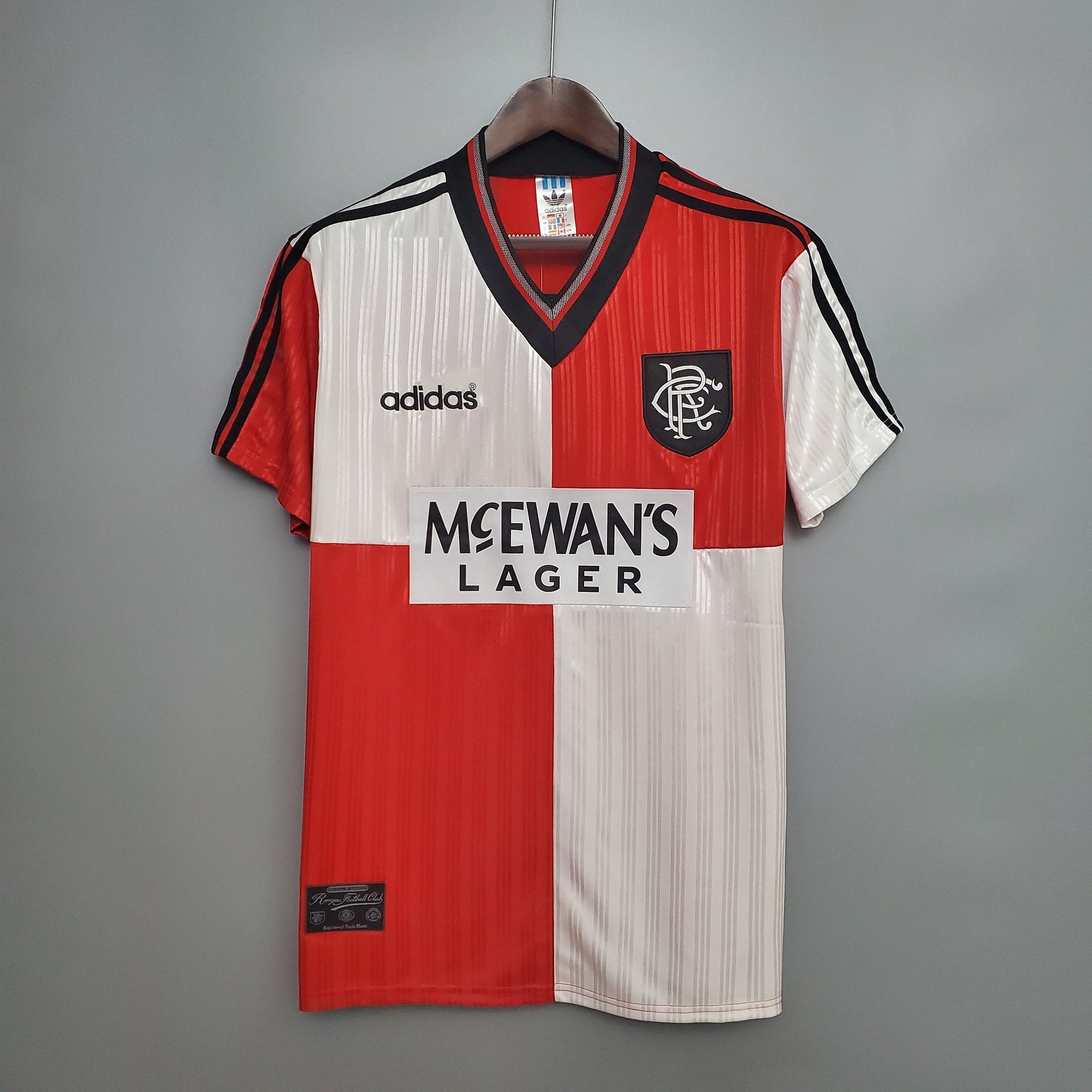 1995-1996 Rangers away retro kit
