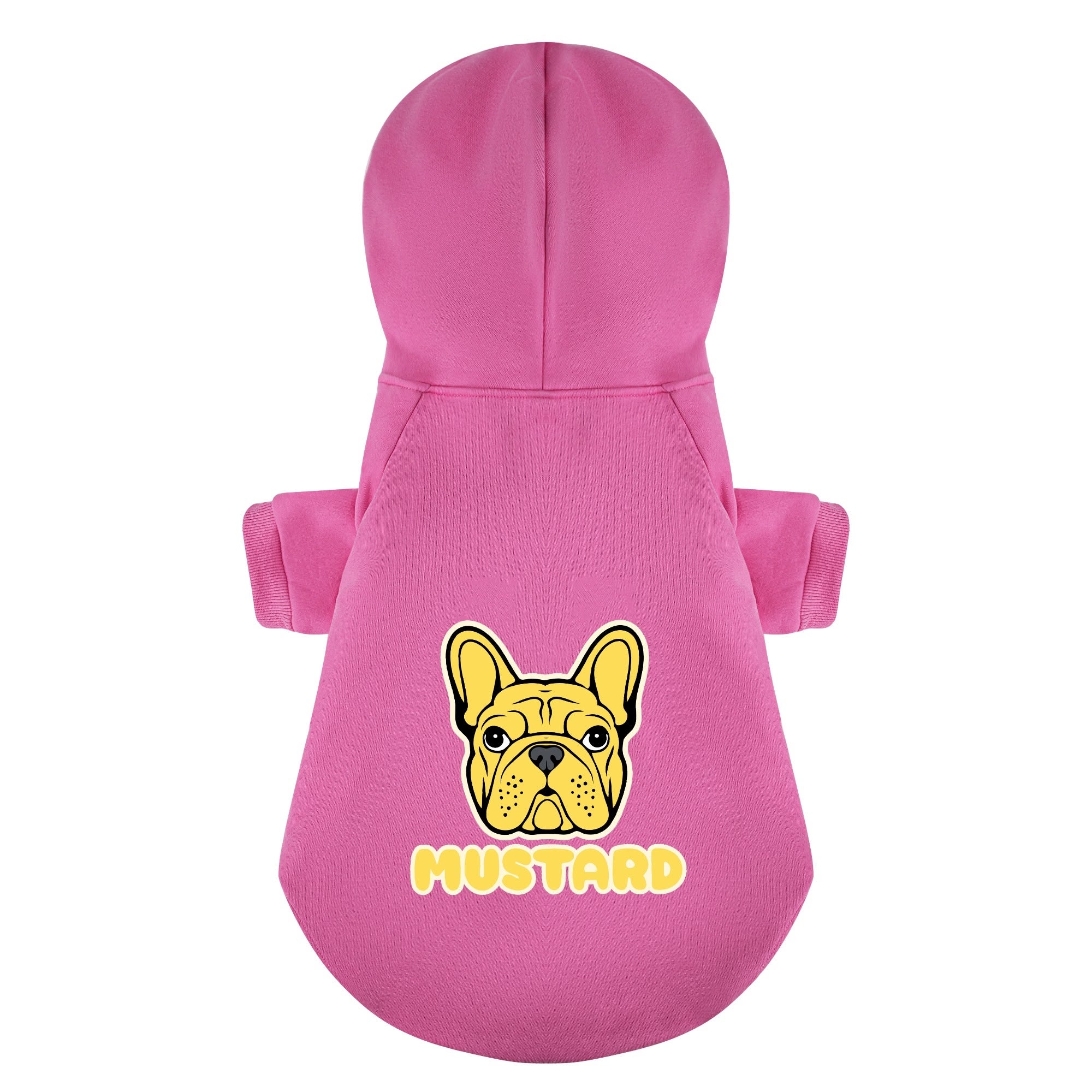 Pet-Lover Mustard And Ketchup - Matching French Bulldog Hoodies – Sty...