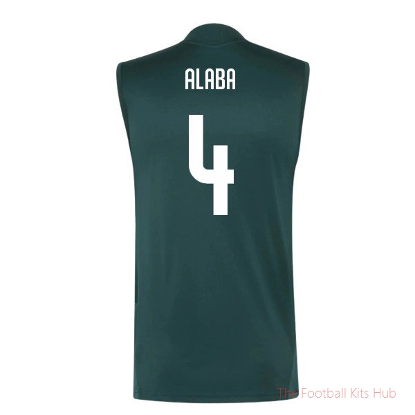 Real Madrid Sleeveless 2026-2027 Training Jersey (Alaba 4)
