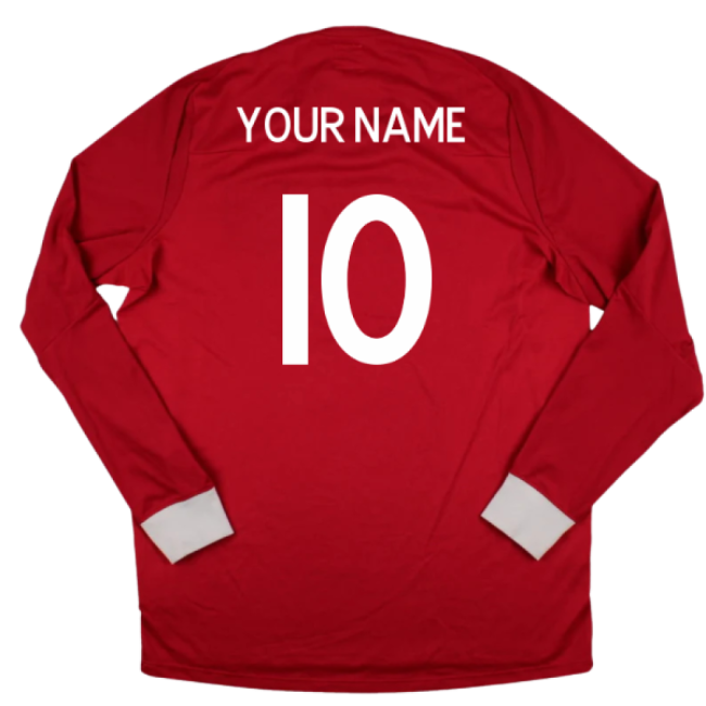 Replica 2010-2011 England Away Your Name With Classic Design - Three