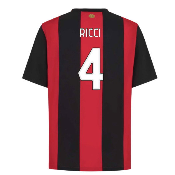 [DDJ] 2026-2027 AC Milan Home Shirt (Ricci 4)