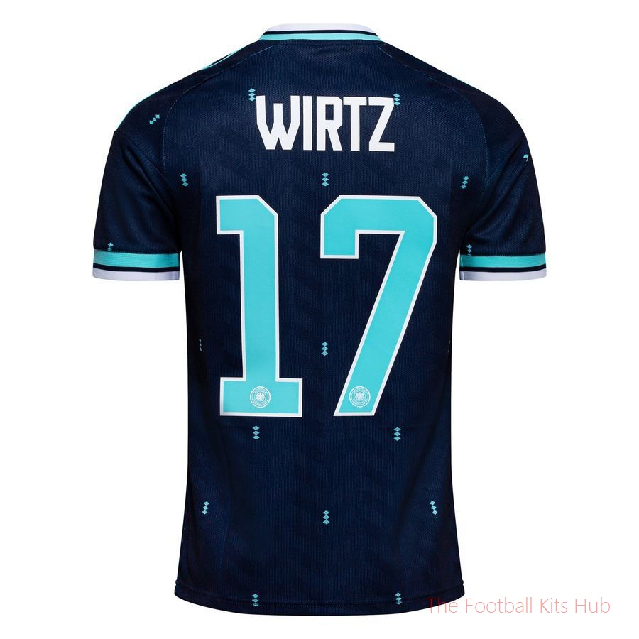 Germany Away Shirt World Cup 2026 WIRTZ 17