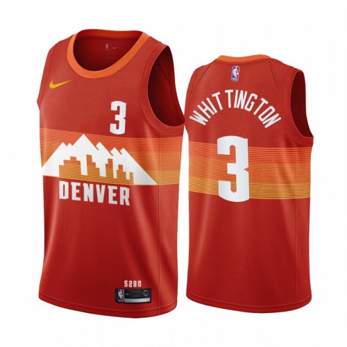 Nike Nuggets Red Denver Nuggets #3 Jersey - Discounted NBA Fan Apparel