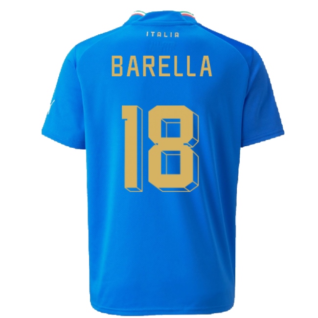Top European Team 2022-2023 Home Short Sleeve Shirt Vintage Ventilation