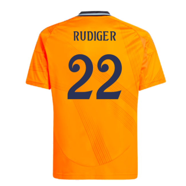 Kids Rudiger 22 Pro Style Real Madrid Elite Design Away Elite Kit (1)