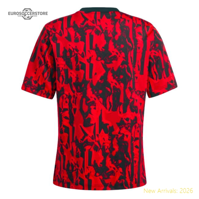 2023-2024 Man Utd Pre-Match Football Jersey - Kids Supporter Version