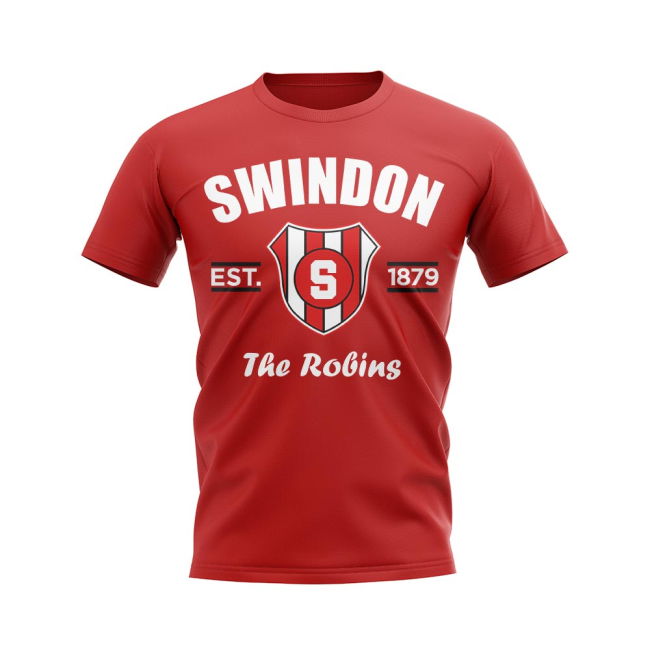 Durable 2025-2026 Swindon T-shirt With Retro Design - Long Lasting
