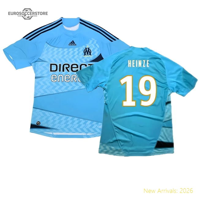 Performance Marseille 2009-10 Away Shirt ((Excellent) M) (Heinze 19)