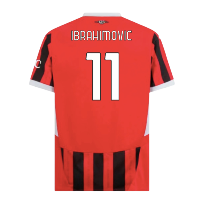Genuine Rossoneri Primary Kit Ibrahimovic 1 #1 Official Merchand (v3)