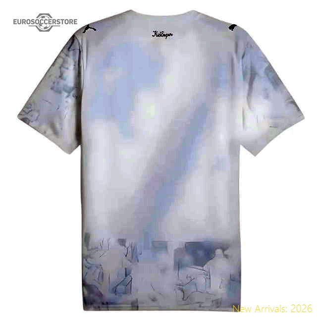 Official 2025-2026 Kidsuper X Manchester City Cwc Shirt (white) (kun