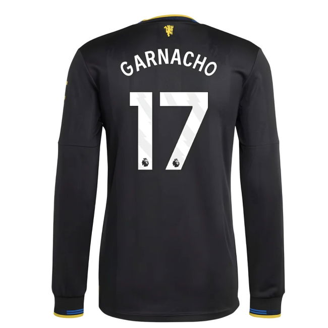 Man Utd Third Football Shirt 2025-20 - Garnacho 17 L M S