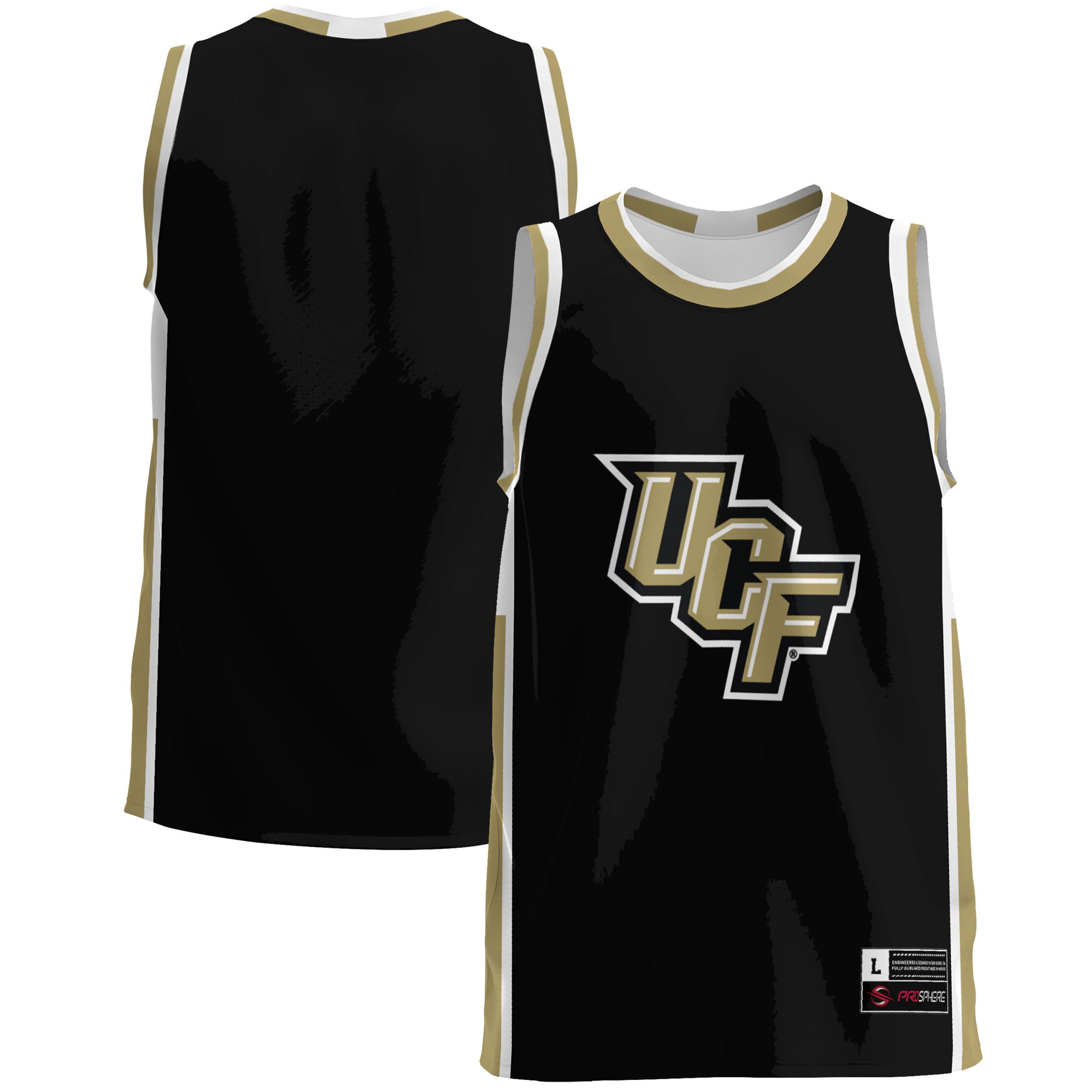 [NJP] UCF Knights GameDay Greats Lightweight Basketball Jersey - Gold