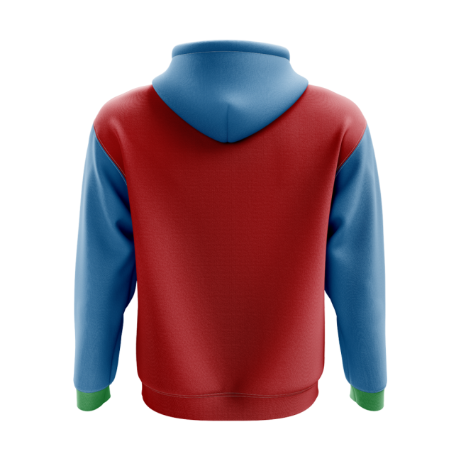 Authentic Dagestan Concept Country Football Hoody (Red)