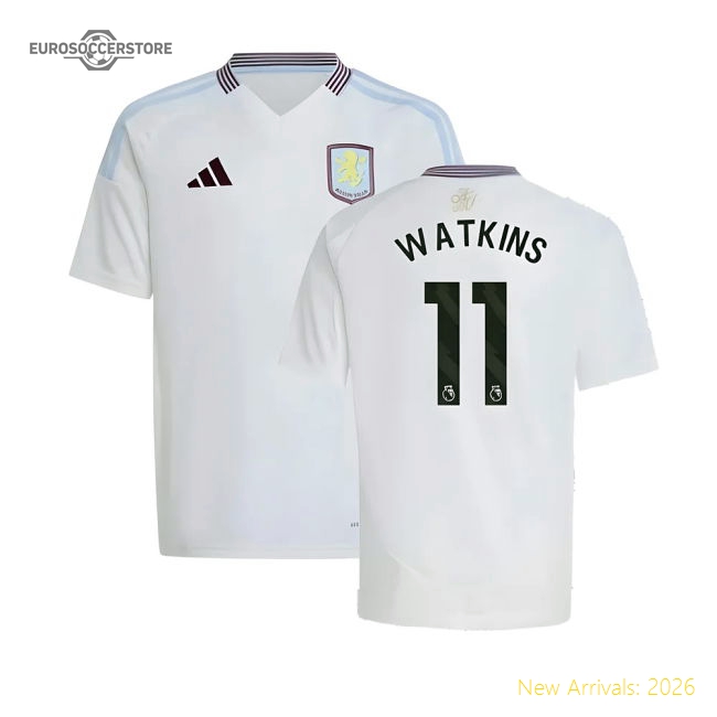 Elite Away Aston Villa Watkins Jersey 2024-2025 Moisture-wicking