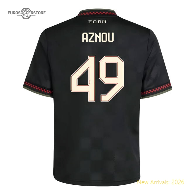 Bayern Munich Third Shirt (Aznou 2025-2026 49) Fan Edition