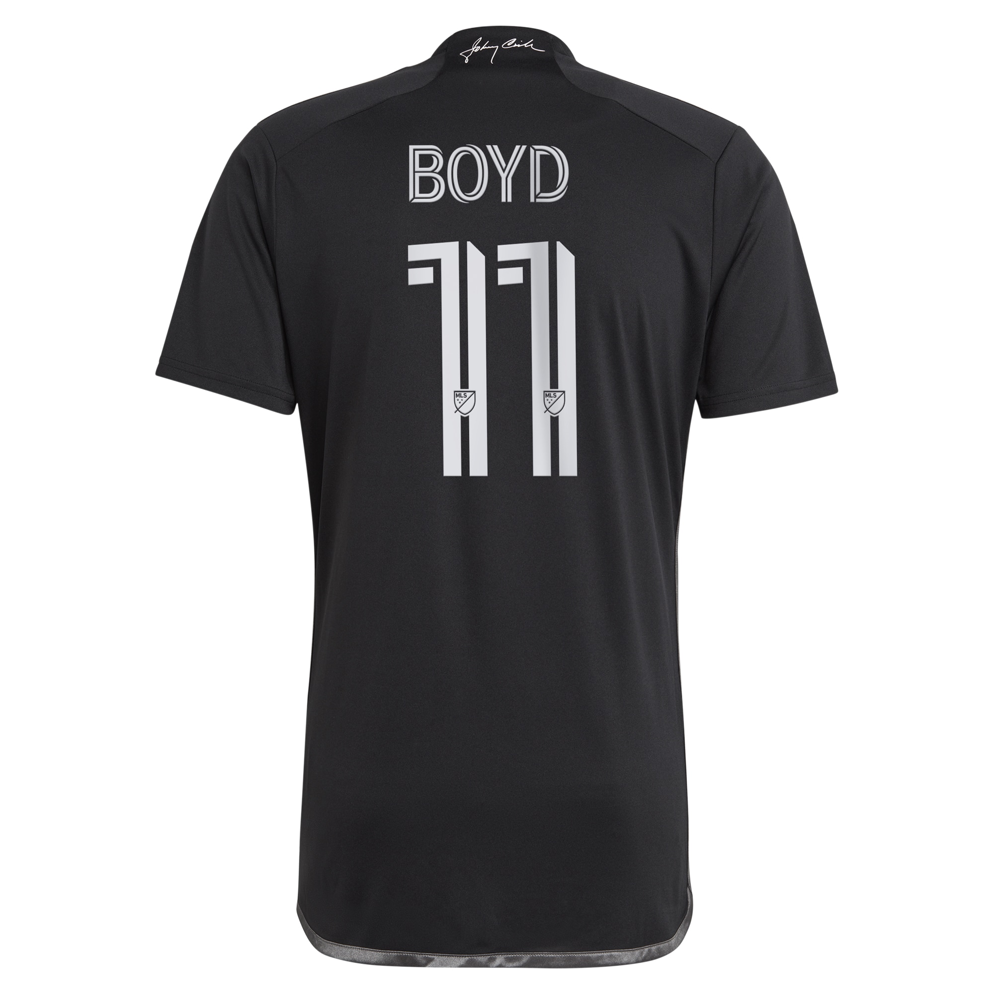 [ESK] Tyler Boyd Nashville SC 2024 Man In Black Kit Replica Player Jersey - Black