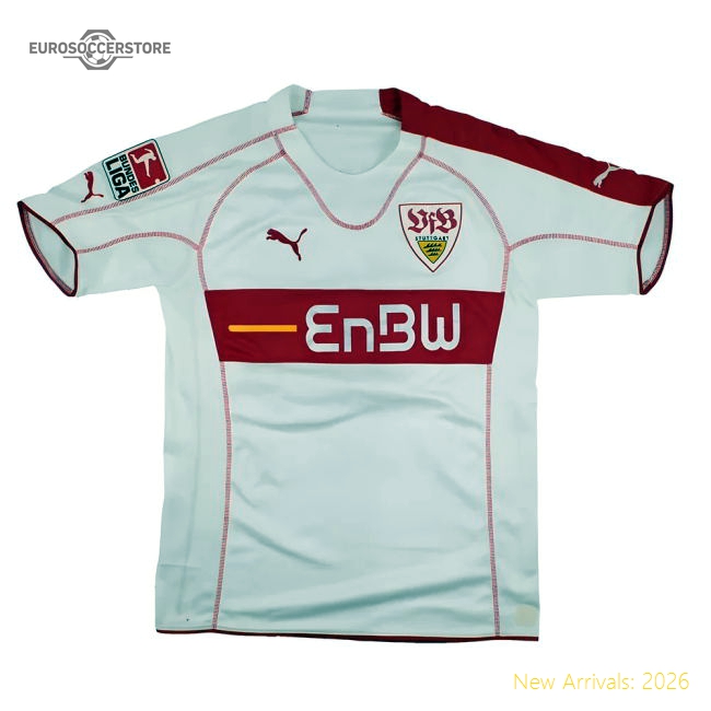 High-Quality Vfb Stuttgart 2005-06 Home Shirt (L) Tomasson #10 (Good)