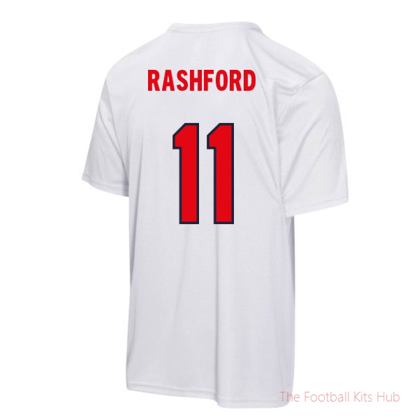 England T-Shirt 2026 Rashford #11 National Team Jersey Match Kit