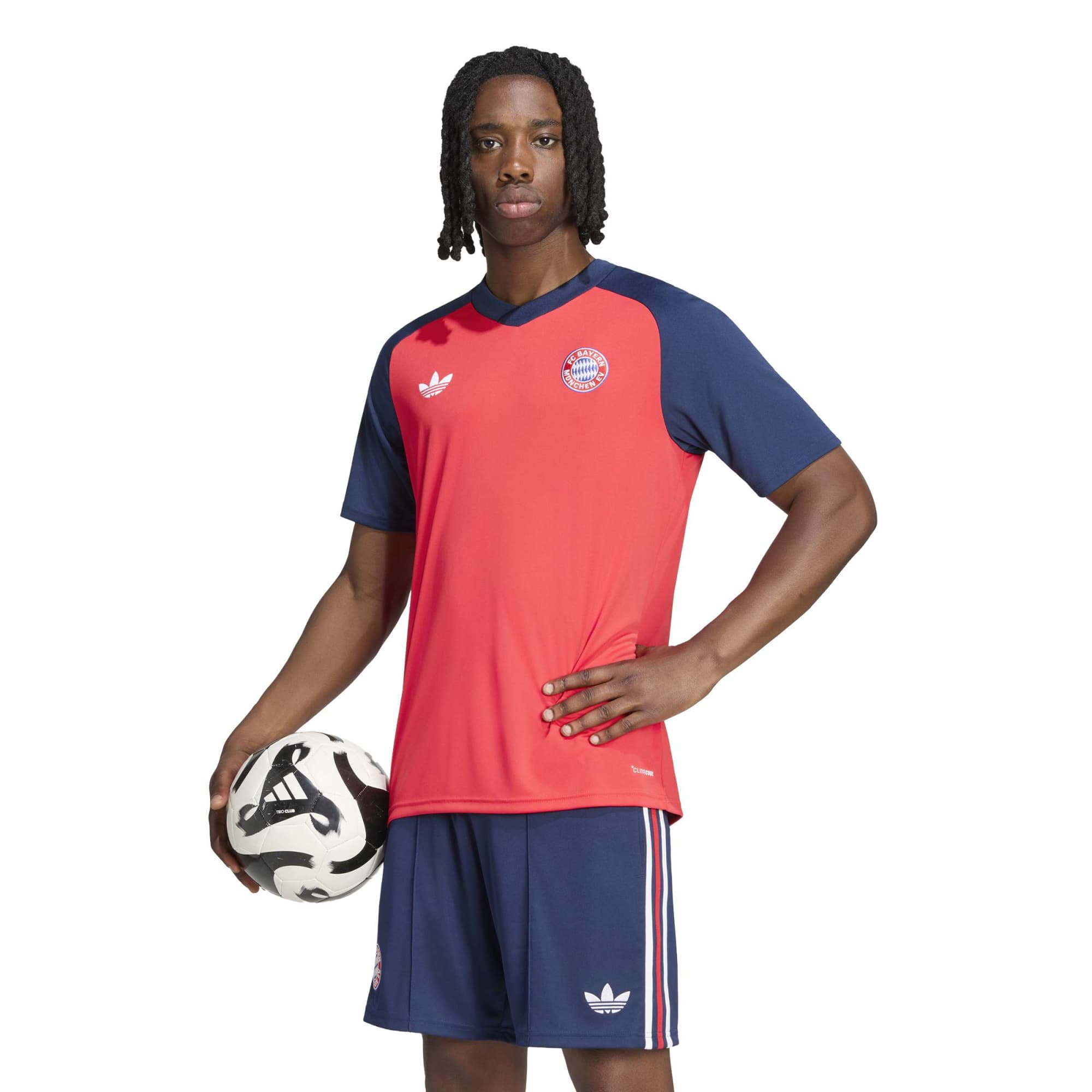 [SJH] Bayern Munich 2026/27 Away Pre-Match Jersey Top - Red