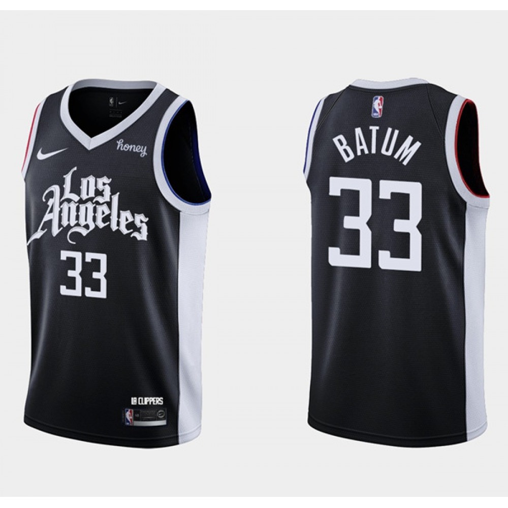 High-Quality 33 Jersey Black - City Edition - NBA Collection