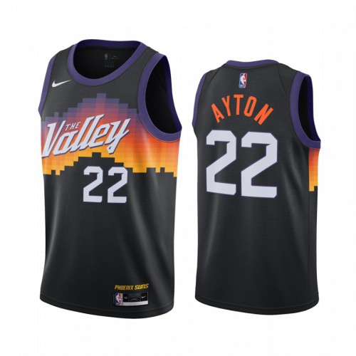 Suns Black Phoenix Suns #22 Nike Jersey - NBA Fan Apparel