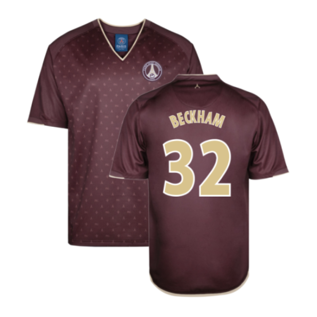 Teams,Psg Psg Away Club 2006-2007 Jersey Retro Shirt (Beckham 32)