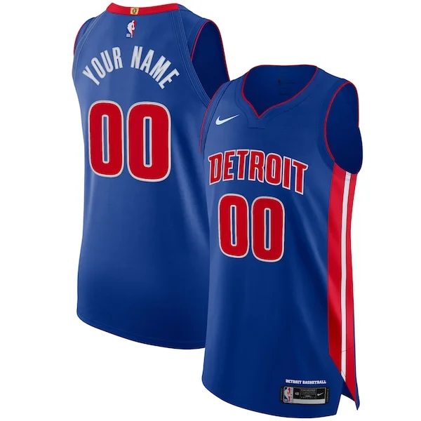 Detroit Pistons DET Authentic Jersey - vintage exclusive - Blue