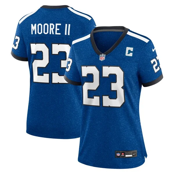None Kenny Moore Game Jersey - Royal | NFL Player Jersey | NFL Footbal