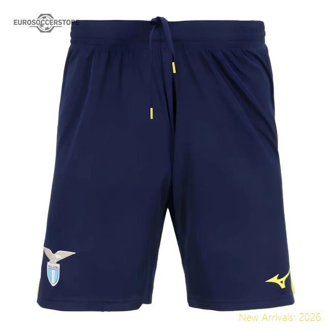 2024-2025 Lazio Away Shorts (Navy) - Kids