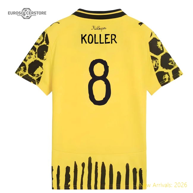 Authentic 2025-2026 Kidsuper X Borussia Dortmund Cwc Shirt - Kids (Koller