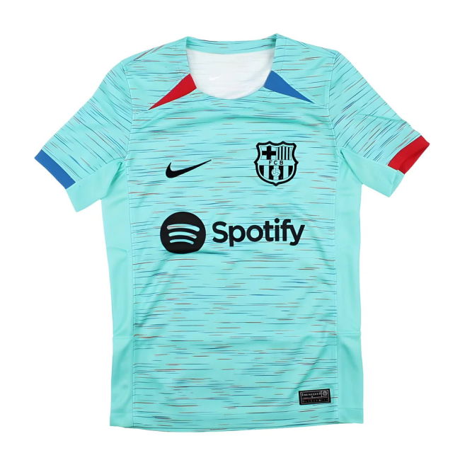 2023-2024 Barcelona Third Shirt (Kids) - Match Day Ready - Personal...