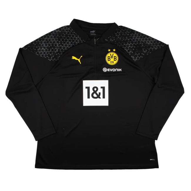 Borussia Dortmund Official 2023-2024 Home Shirt (Black-Yellow)