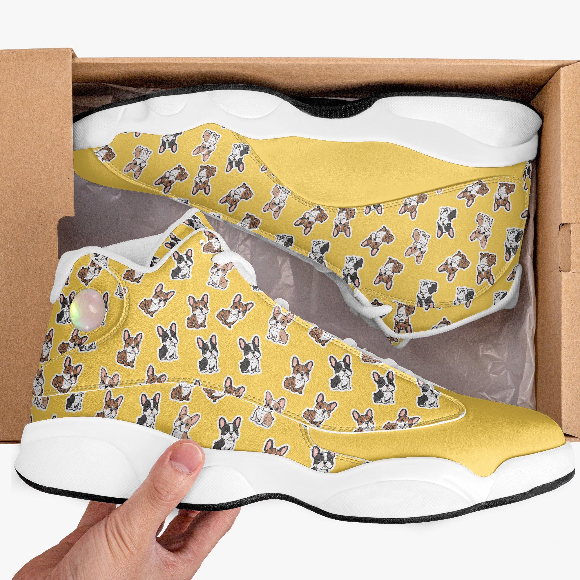 Bulldog Inspired Camille - Premium Basketball Sneakers Indoor Comfort