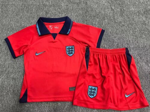Kids England World Cup 2022 Away Kit ShirtShorts - World Cup