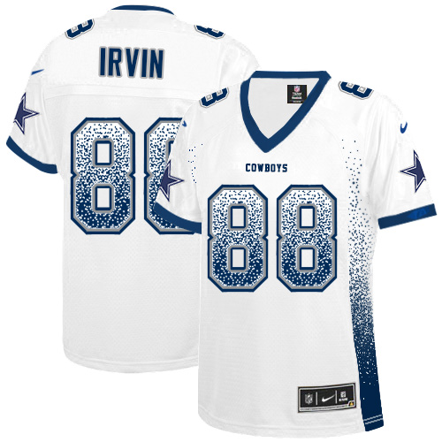 NFL DAL Cowboys #88 Michael Irvin White Elite Jersey - High Quality