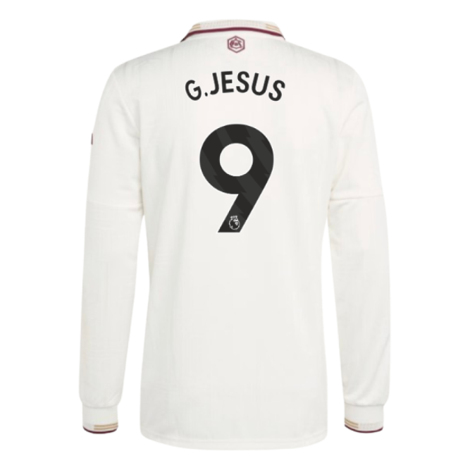Arsenal Football Club Official 2025-2026 Home Shirt (G.Jesus 9) (G....