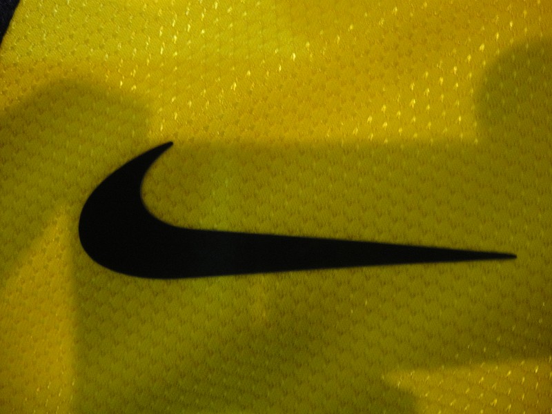 Advanced Fabric 13-14 Atletico Madrid Away Yellow ShirtPlayer Version