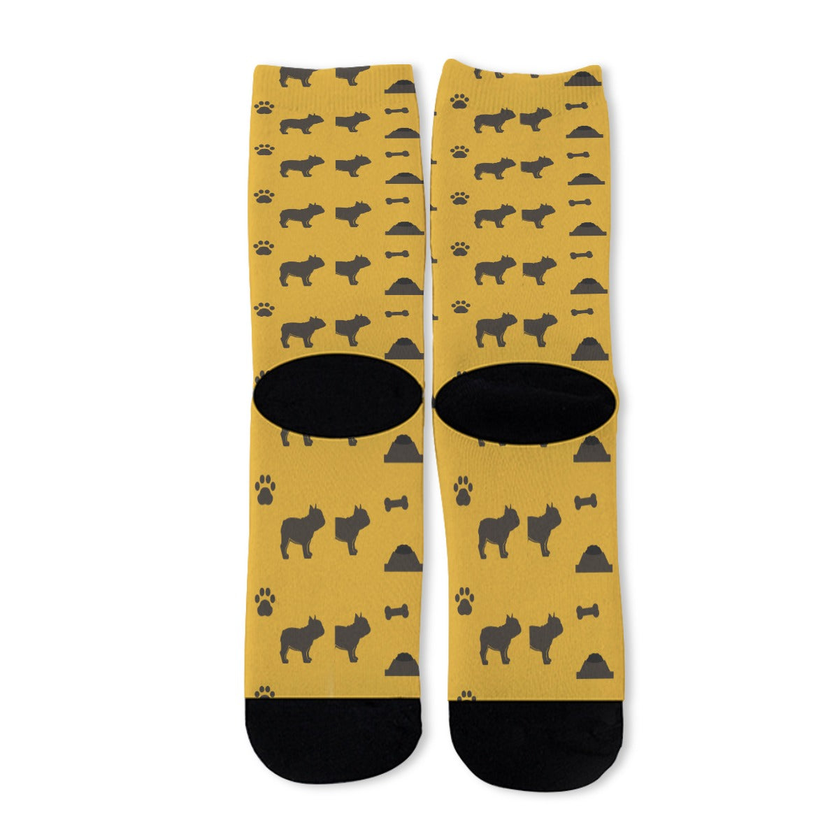 Non-slip Ellie - Frenchie Socks Winter Wear | Breed-optimized