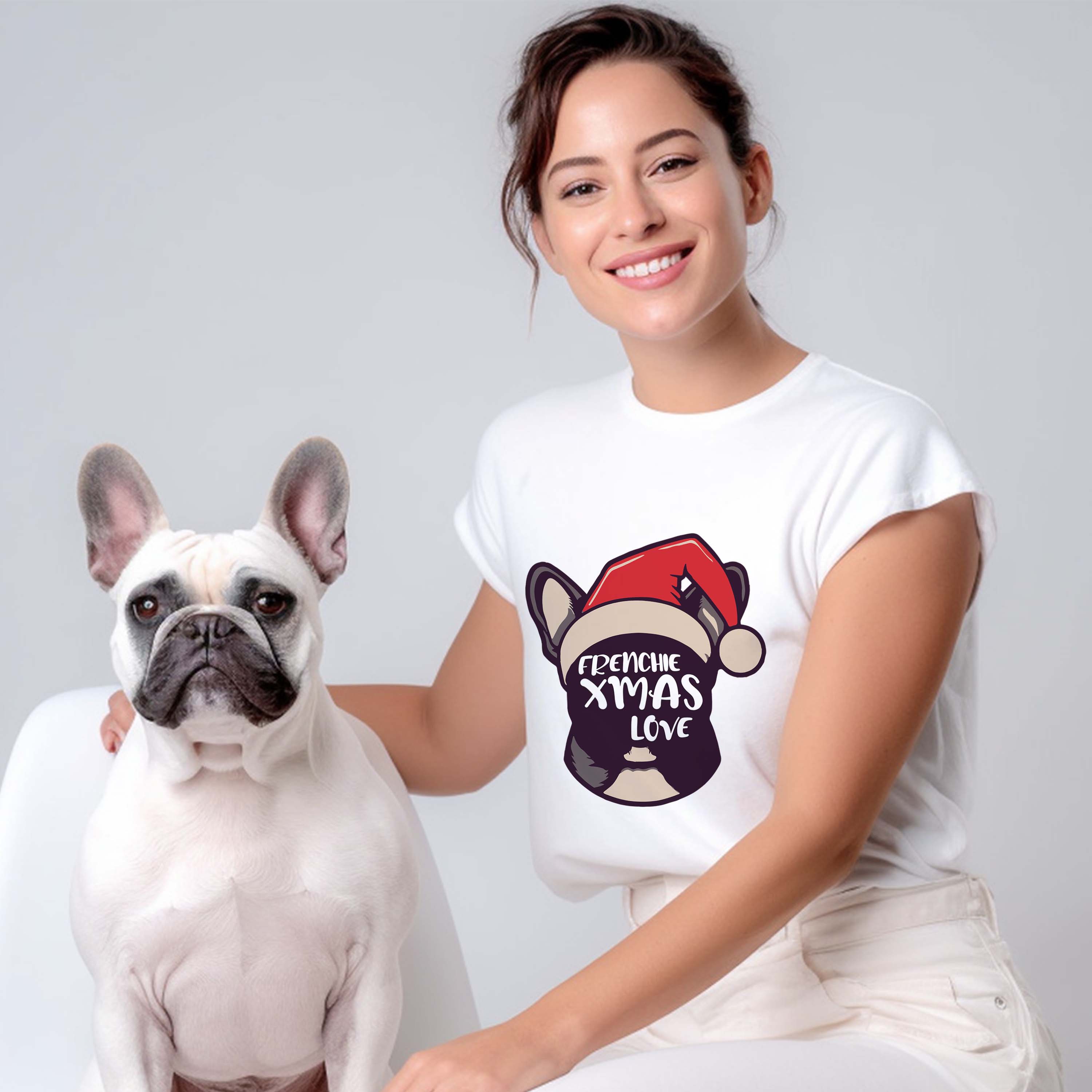 French Bulldog Xmas Unisex T Shirt Essential Dog Supply