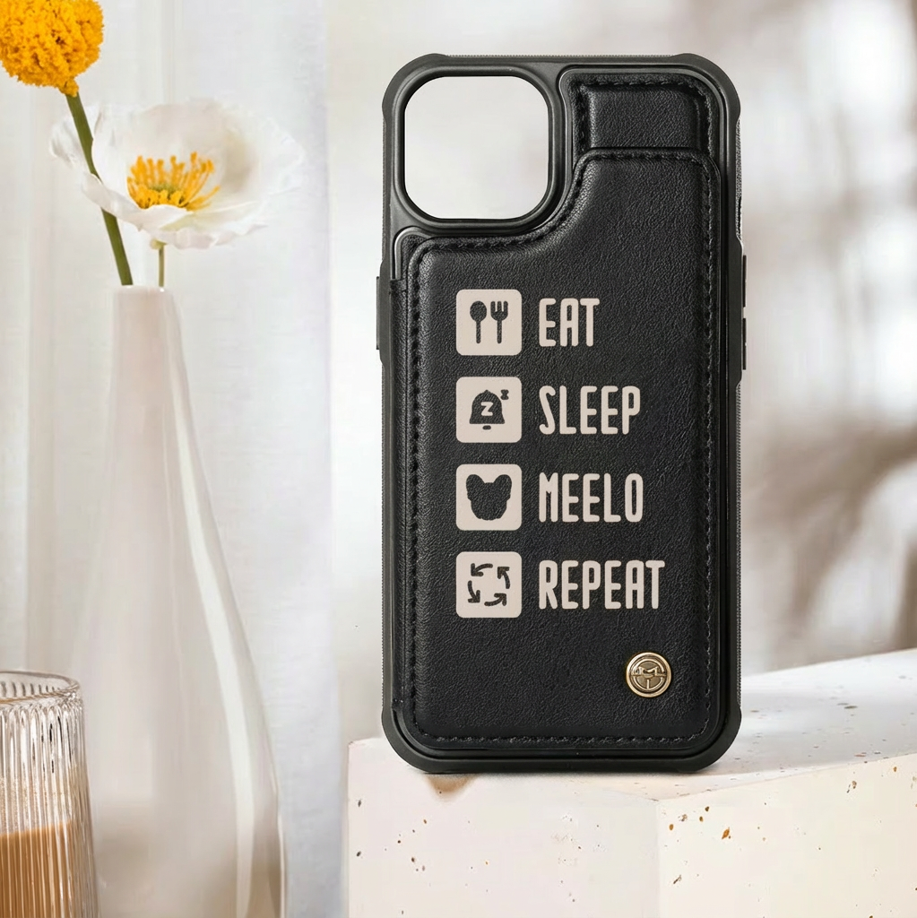 Stylish Nala - Personalized Leather Wallet Case For For Iphone & Sams...