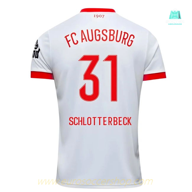 2025-2026 FC Augsburg Home Shirt (Schlotterbeck 31)
