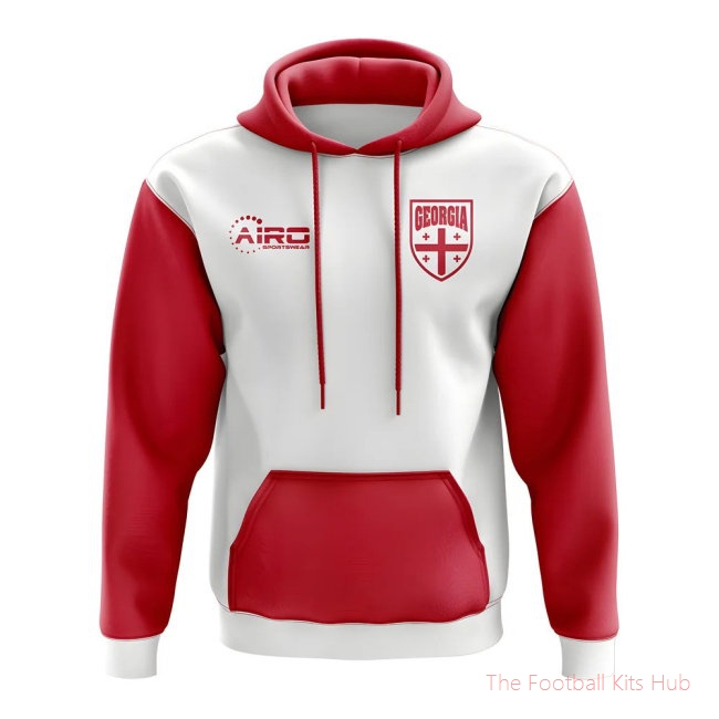 Georgia Concept Country Football Hoody (White)