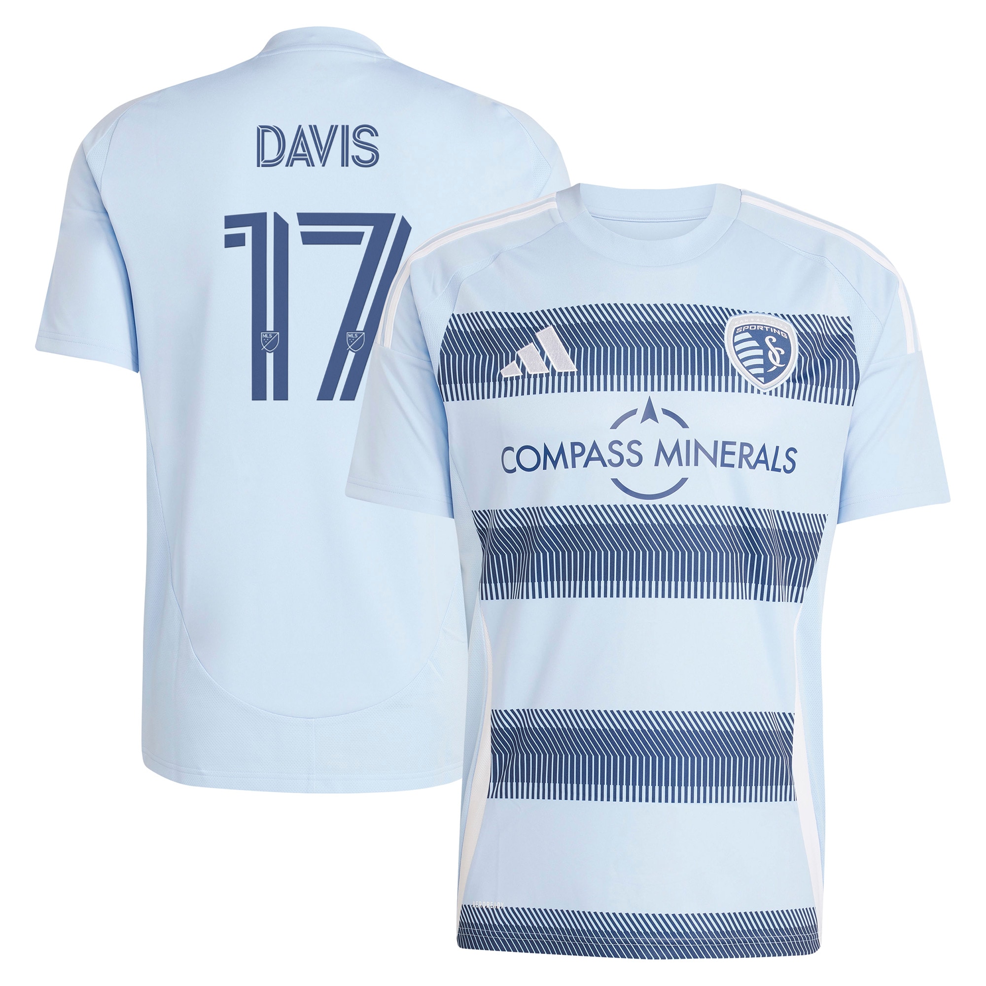 [SJH] Jake Davis Sporting Kansas City 2025 One KC Replica Player Jersey - Light Blue