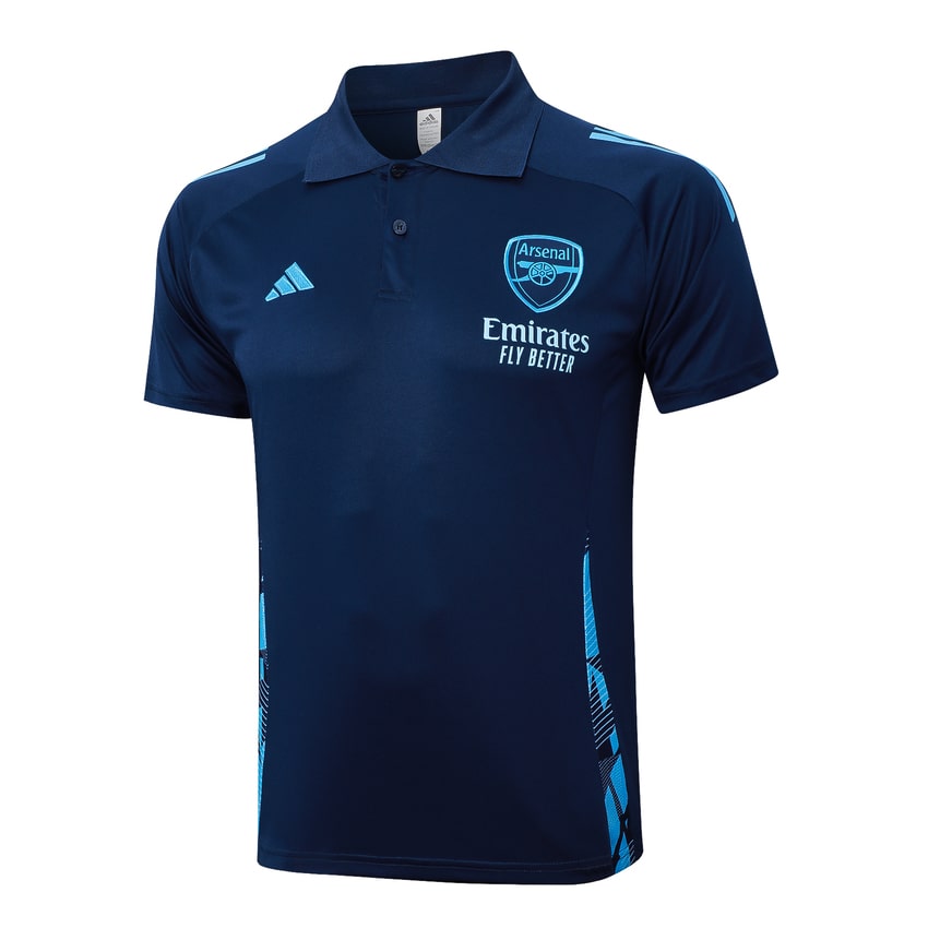 Arsenal Polo 2024 2025 Blue Tracksuit