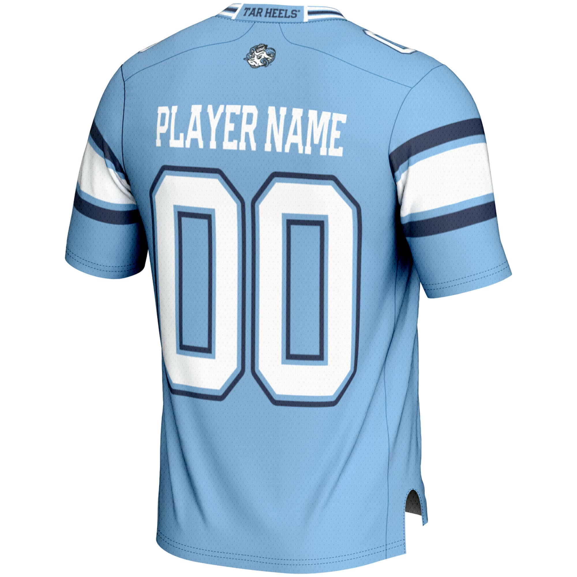 [NJP] North Carolina Tar Heels GameDay Greats Youth NIL Pick-A-Player Football Jersey - Carolina Blue