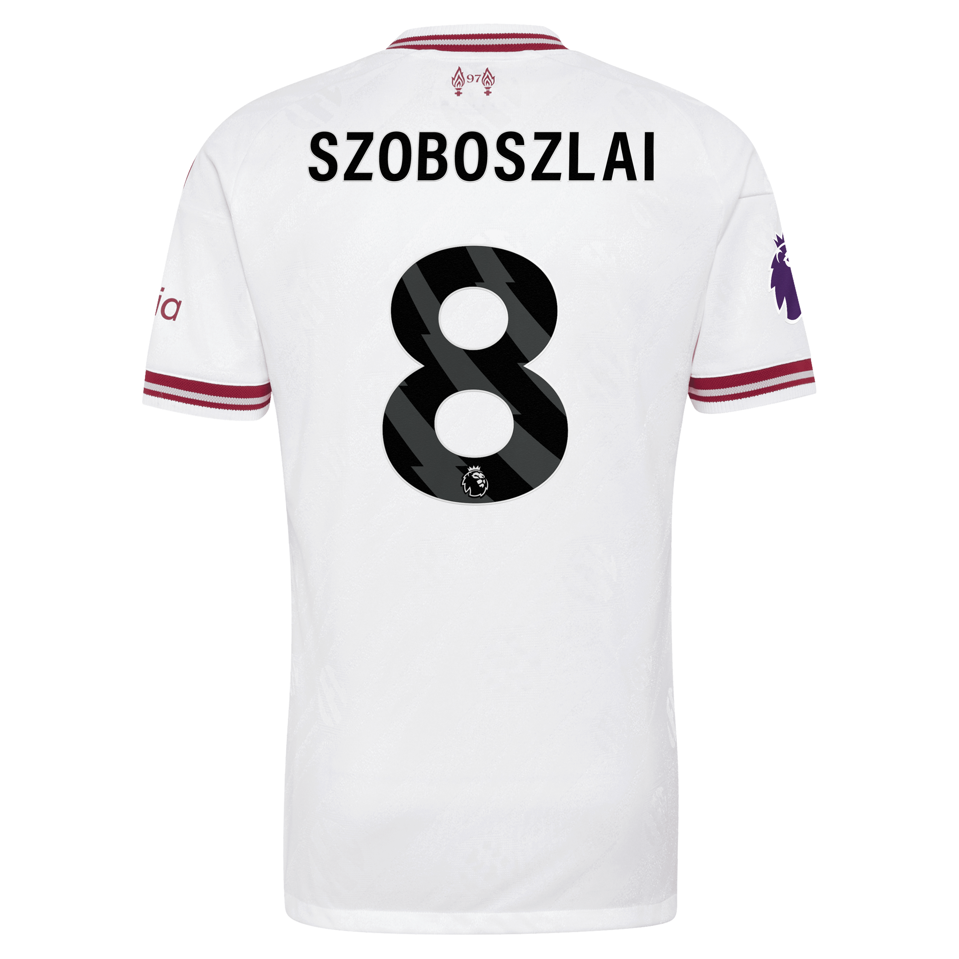 [SJH] Dominik Szoboszlai Liverpool 2026/27 Away On-Field Authentic Jersey - White