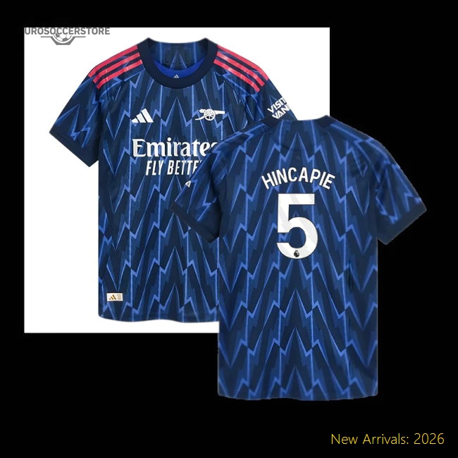 Comfortable Womens Arsenal Hincapie Jersey 2025-2026 Flattering